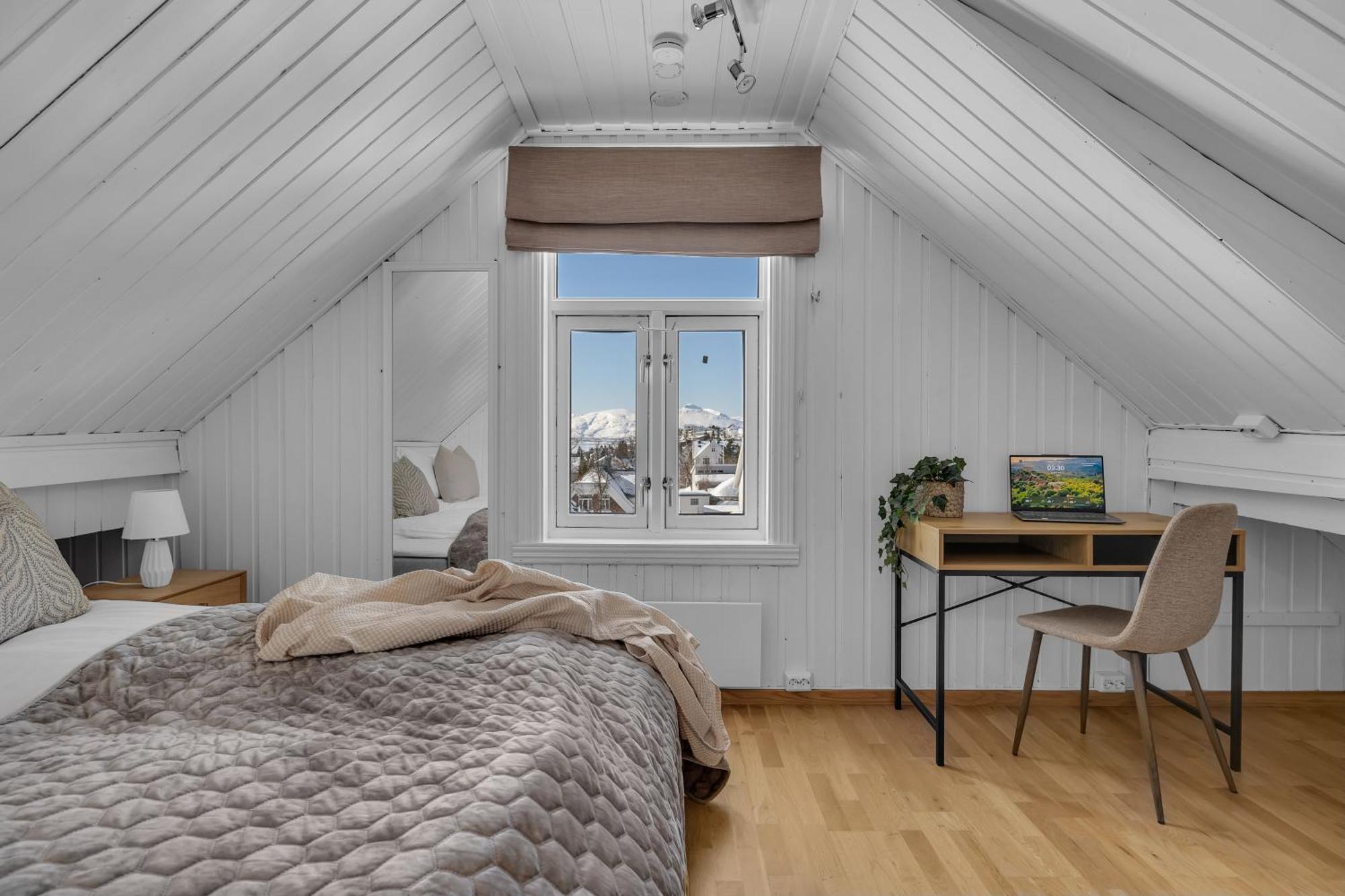 Cozy Central Loft Apartment With Amazing View ทรอมโซ ภายนอก รูปภาพ